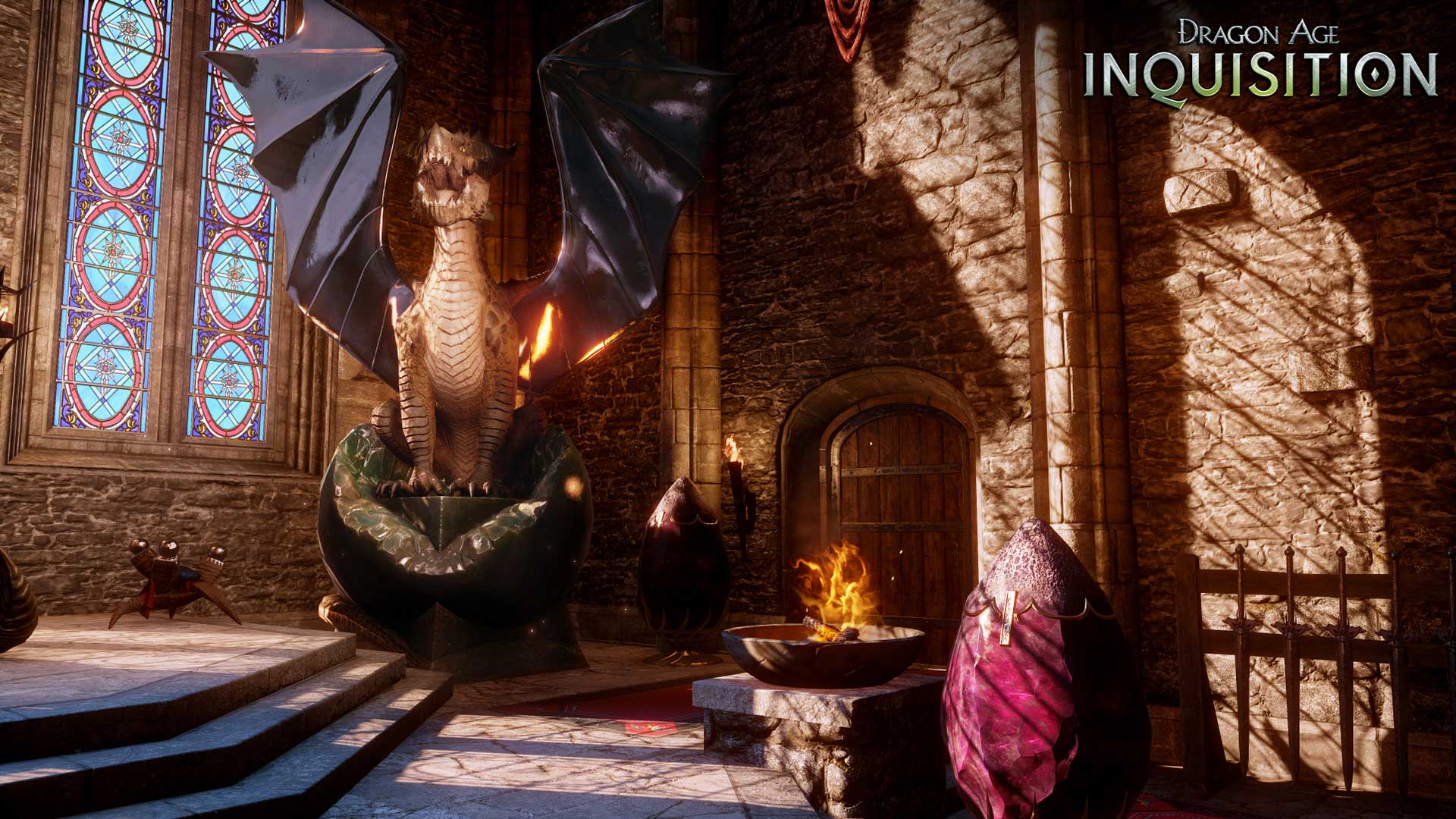 dragon age inquisition интерьер скайхолда